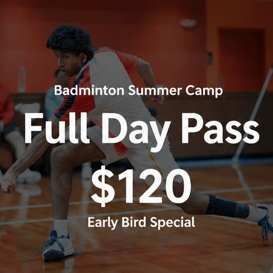 Badminton Summer Camp: 1 Full Day Pass