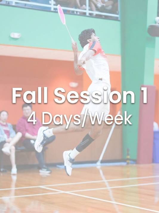Fall Session 1: 4 Days Per Week