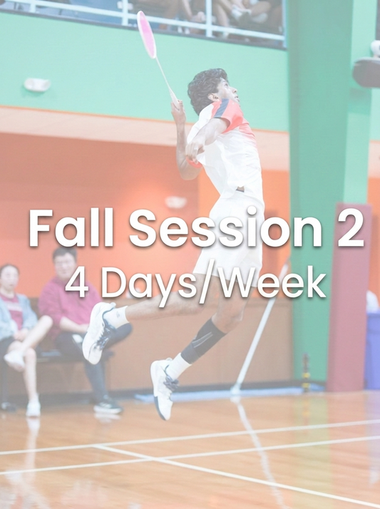 Fall Session 2: 4 Days Per Week